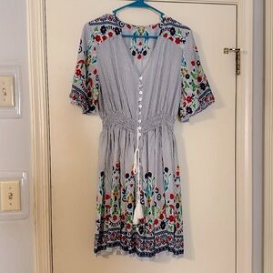 Light, loose, and comfy dress brand new!